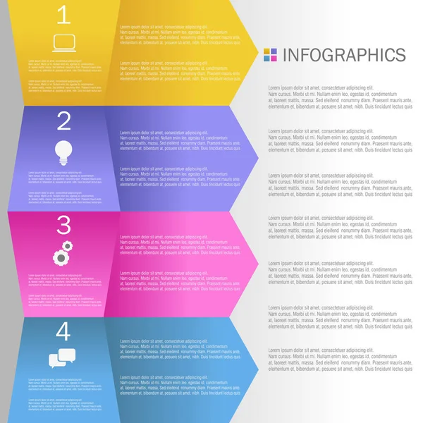 Business Infographics Design — Stock Vector