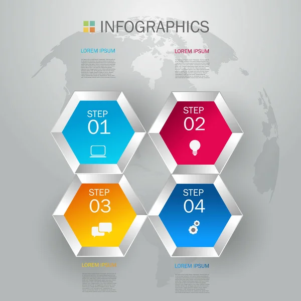 Affärer infographics design — Stock vektor