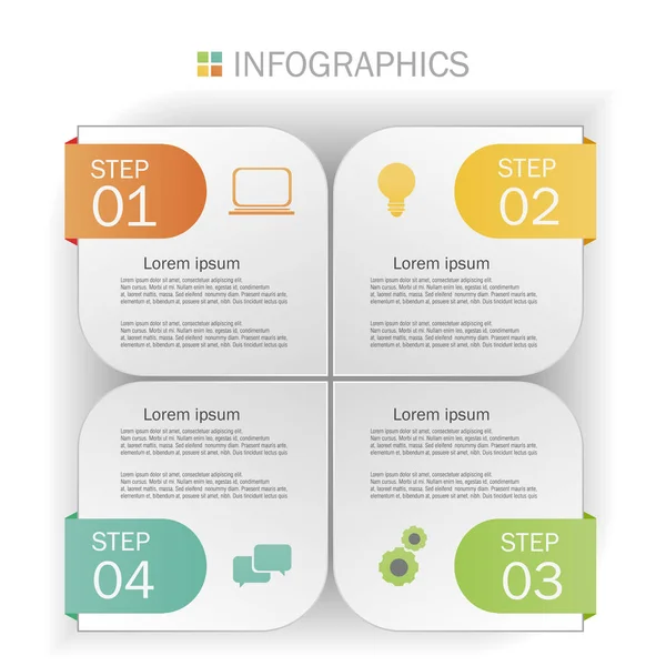 Affärer infographics design Stockillustration