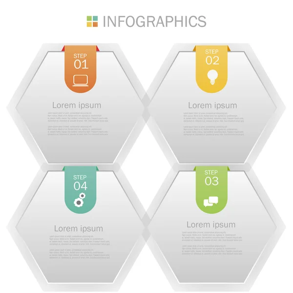 Conception infographique d'entreprise Vecteurs De Stock Libres De Droits