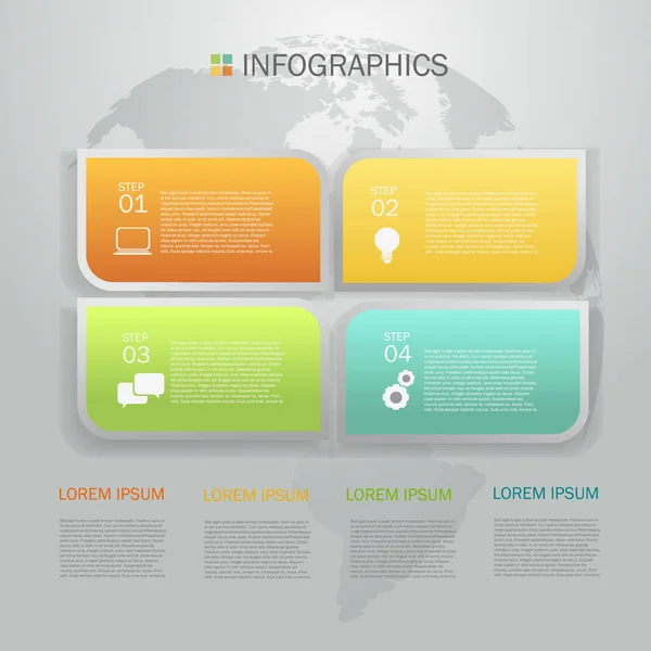 Zakelijke infographics ontwerp — Stockvector