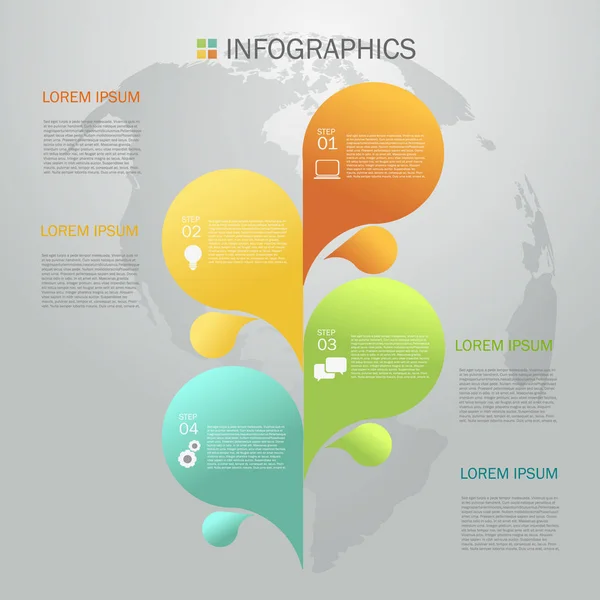 Business Infographics Design — Stock Vector