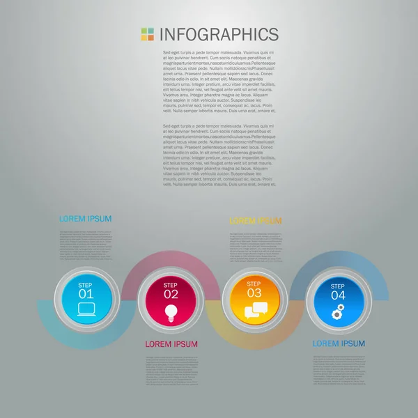 Affärer infographics design Stockvektor