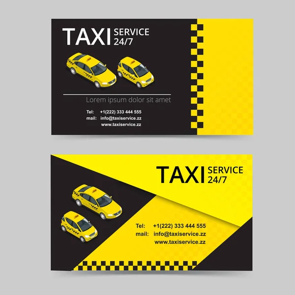 Taxi karty dla taksówkarzy. Usługi taxi. Wektor szablonu wizytówki. Firmy, marka, branding, tożsamości, logotyp. Wizytówki szablon z teksturą. — Wektor stockowy