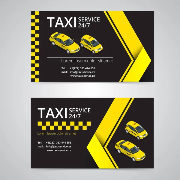 Taxi karty dla taksówkarzy. Usługi taxi. Wektor szablonu wizytówki. Firmy, marka, branding, tożsamości, logotyp. Wizytówki szablon z teksturą. — Wektor stockowy