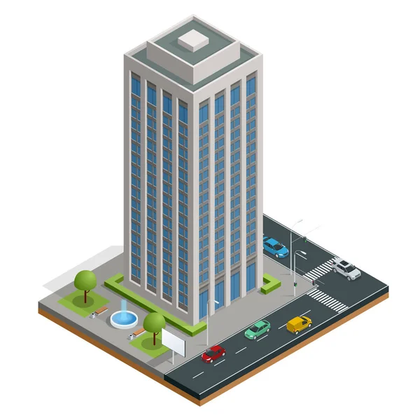 Modern City Office Building - Mapa do Jogo Pro Environment Modelo