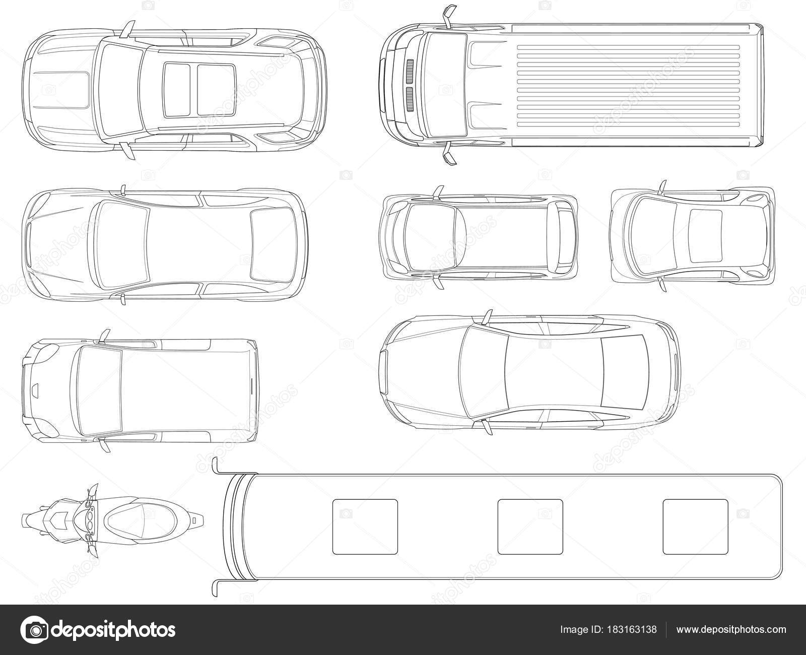 Auto oben. Einfaches auto - top aussicht. flat web icon oder schild  isoliert auf grauem hintergrund. sammlung modernes | CanStock