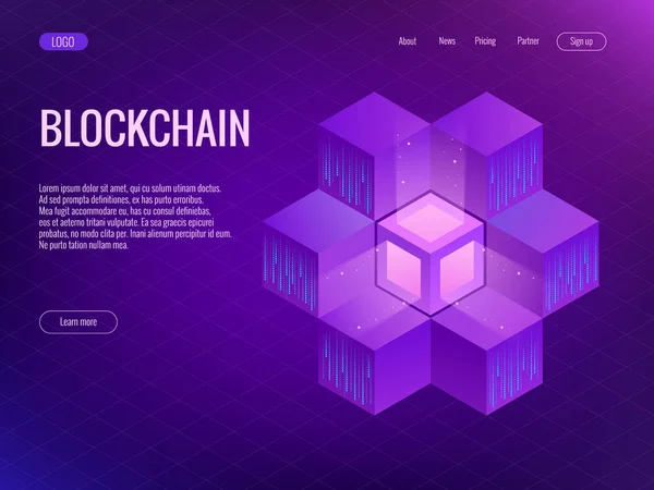 Cryptocurrency ve Blockchain kavramı. Çiftlik için araştırma bitcoins