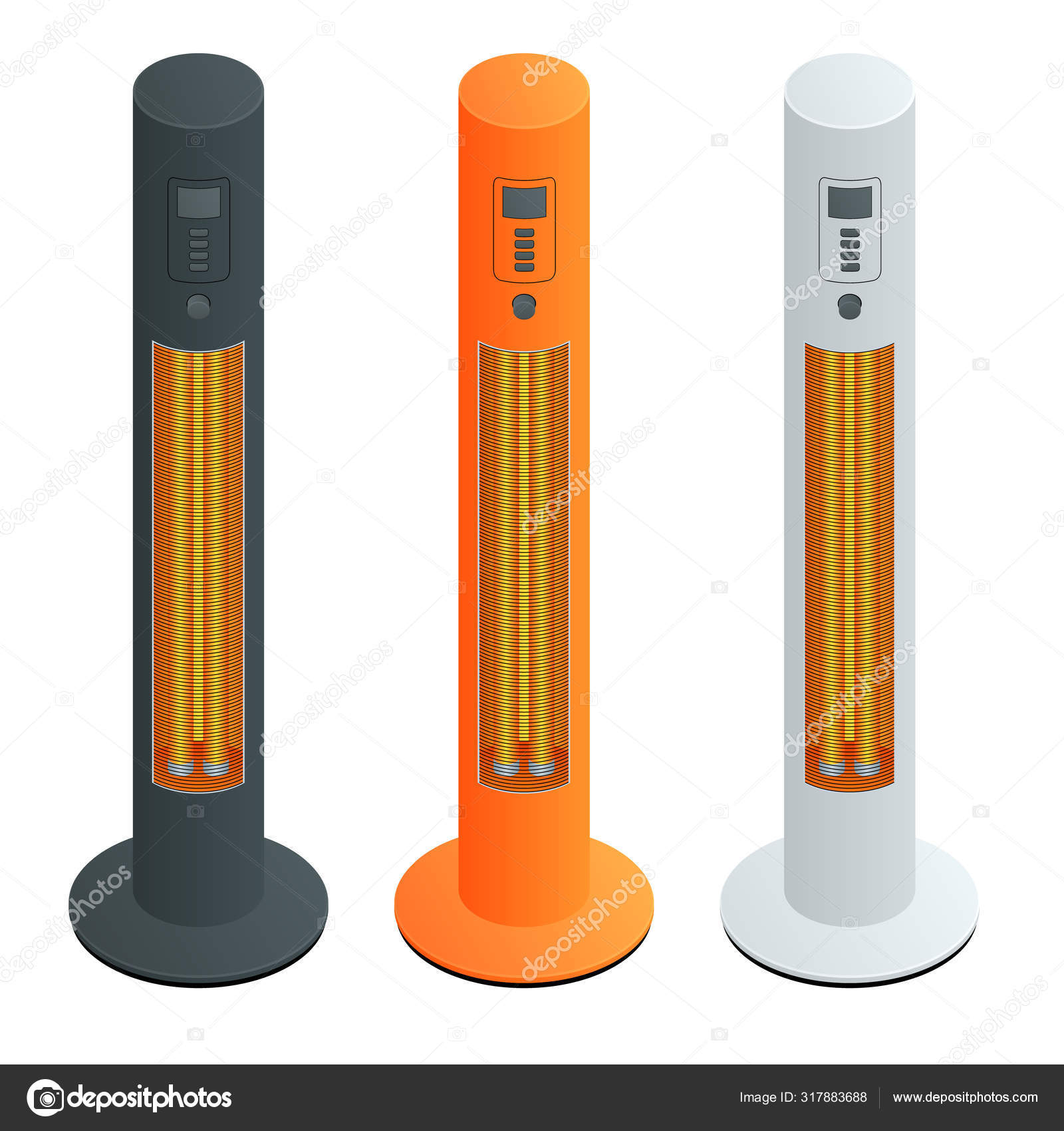 Electric Modern Long Wave Infrared Patio Heaters And Gas Patio