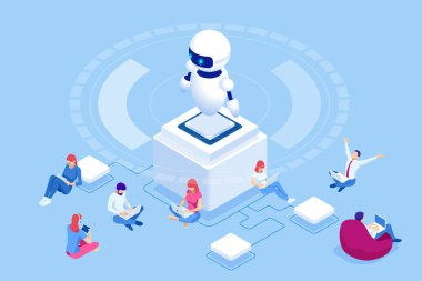 Isometric Cybersports yarışması. Oyuncularla Cybersport arenası. Oyuncuya karşı oyuncu formatında çevrimiçi oyun turnuvası. Kazanan kupayla siber spor yarışması.