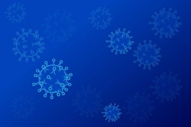 Çin, Coronavirüs salgınıyla savaşıyor. Coronavirus salgını, seyahat alarmı konsepti. Virüs solunum sistemine, salgın hastalık riskine saldırıyor.