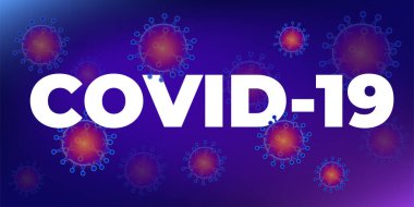 Coronavirus hastalığı COVID-19 enfeksiyonu. Coronavirus 2019-nC0V Salgını, Seyahat Alarmı konsepti. Virüs solunum sistemine, salgın hastalık riskine saldırıyor..