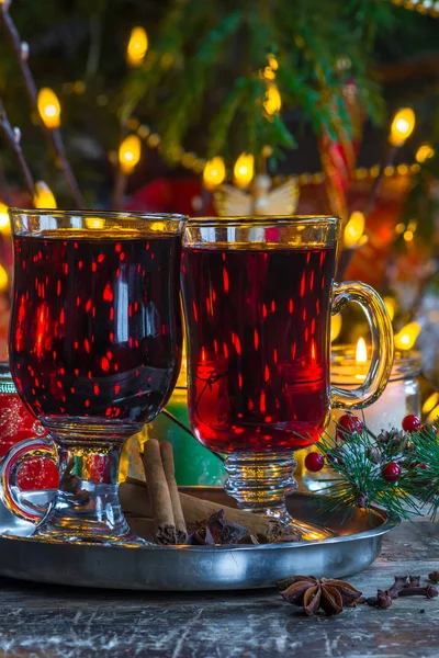 Traditioneller Glühwein — Stockfoto