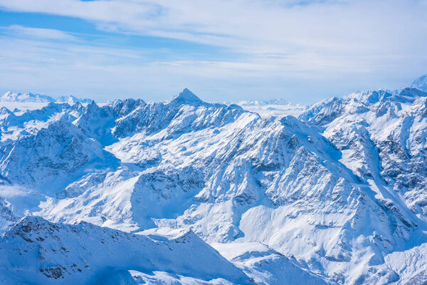 Italian Alps in the winter