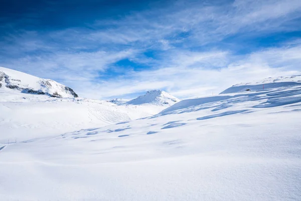 Włoskie Alpy zimą — Zdjęcie stockowe