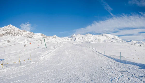 Alpes italianos no inverno — Fotografia de Stock