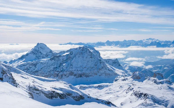 Alpes italianos en invierno — Foto de Stock