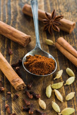 Baharat - tarçın, karanfil ve kakule
