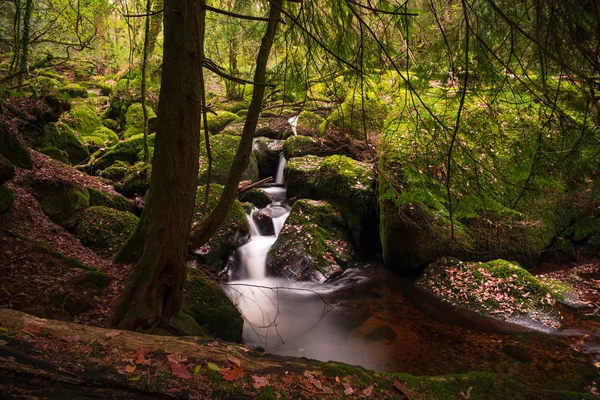 Becky Falls in Dartmoor National Park, Devon, UK — Stock Photo, Image