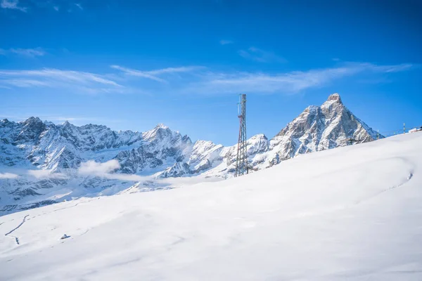 Alpes italianos no inverno — Fotografia de Stock