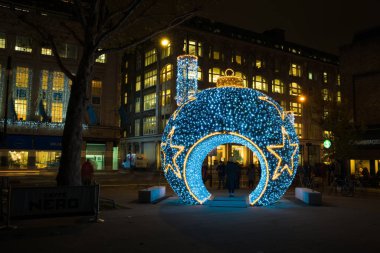 Dev mavi önemsiz şey Whitfield bahçeleri, Goodge Street Süsle