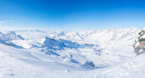 Alpes italianos no inverno — Fotografia de Stock