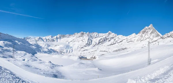 Alpes italianos no inverno — Fotografia de Stock