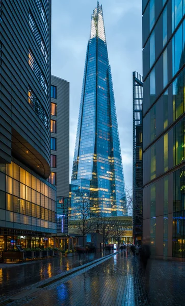 Blick auf die Scherbe, London uk — Stockfoto