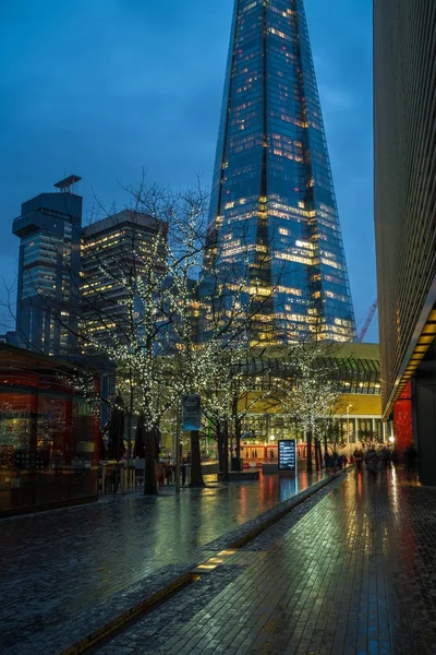 Vista dello Shard, Londra Regno Unito — Foto Stock