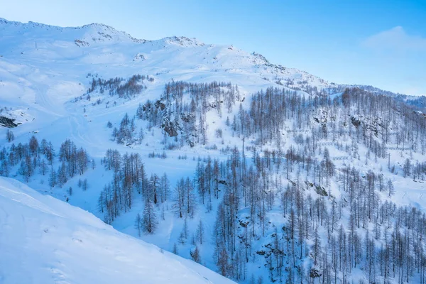 Italienska Alperna på vintern — Stockfoto
