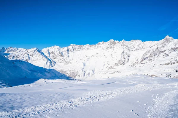 Alpes italianos no inverno — Fotografia de Stock