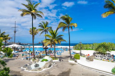 Tuzlu su havuzları Lago Martianez Puerto de la Cruz, Tenerife