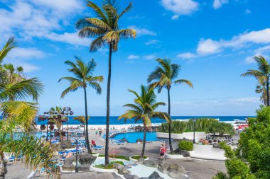 Tuzlu su havuzları Lago Martianez Puerto de la Cruz, Tenerife