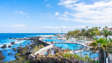 Tuzlu su havuzları Lago Martianez Puerto de la Cruz, Tenerife