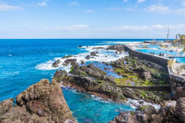Tuzlu su havuzları Lago Martianez Puerto de la Cruz, Tenerife