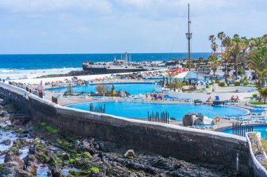 Tuzlu su havuzları Lago Martianez Puerto de la Cruz, Tenerife
