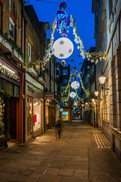 Londra Aralık 2017 Batı Yakası Müşterileri Için Popüler Bir Yer — Stok fotoğraf