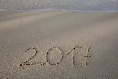 Yeni yıl 2017 kavramdır geliyor.