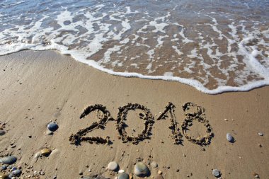 Yeni yıl 2018 önümüzdeki kavramdır.