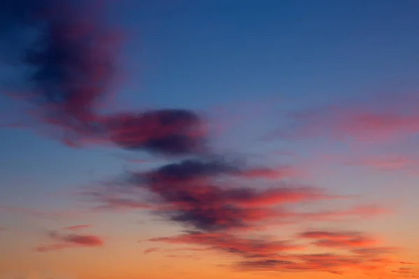 Beautiful sunset . Nature background with colorful sky. — Stock Photo, Image