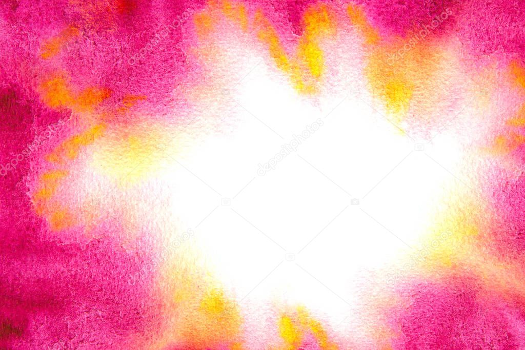 Abstract pink watercolor macro texture background .