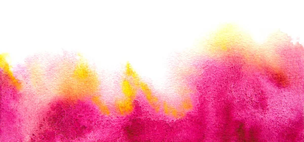 Abstract pink watercolor macro texture background on white. — 스톡 사진