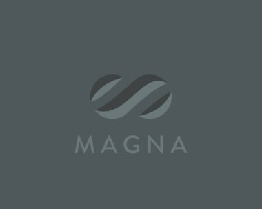 Infinity logo tasarlamak. Şerit vektör logo.