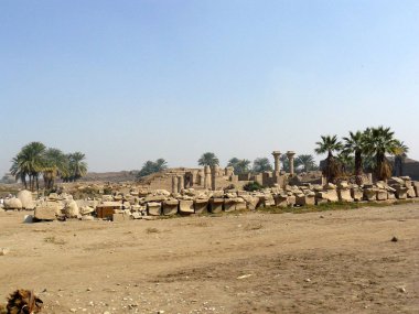 Mısır, Luksor, Karnak tapınak kompleksi.