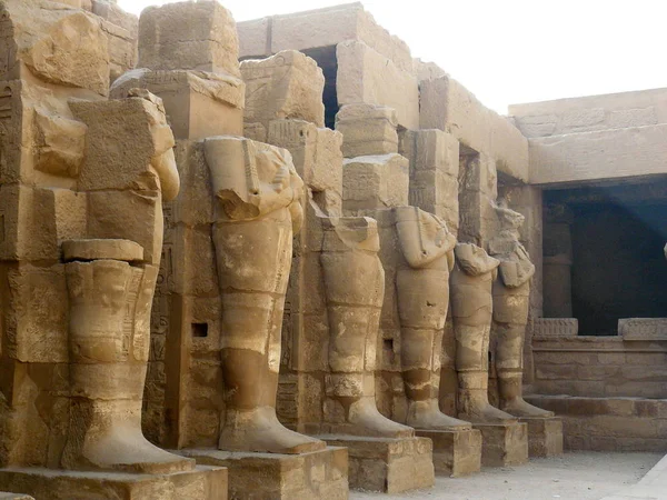 Templo de Karnak en Egipto . — Foto de Stock