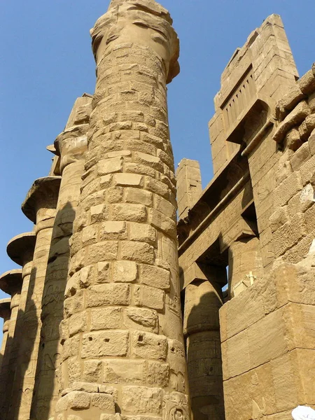 Muzeum pod širým nebem v Luxoru — Stock fotografie