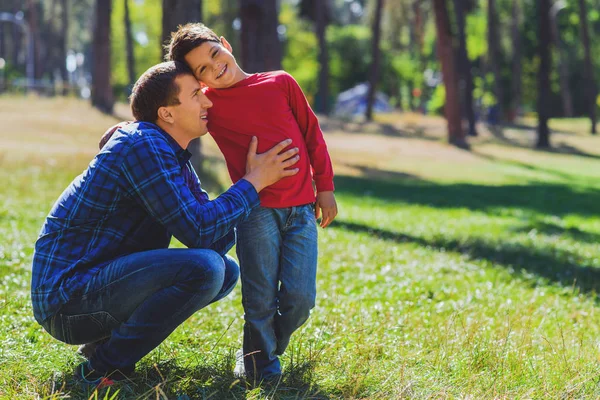 I love my dad — Stock Photo, Image