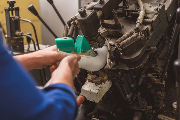 Reparatie van de vorm van een boot — Stockfoto