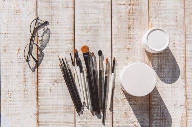 Profesyonel kozmetik makyaj tablo için