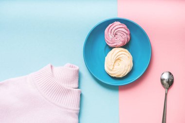 Plaka swirled küçük kek